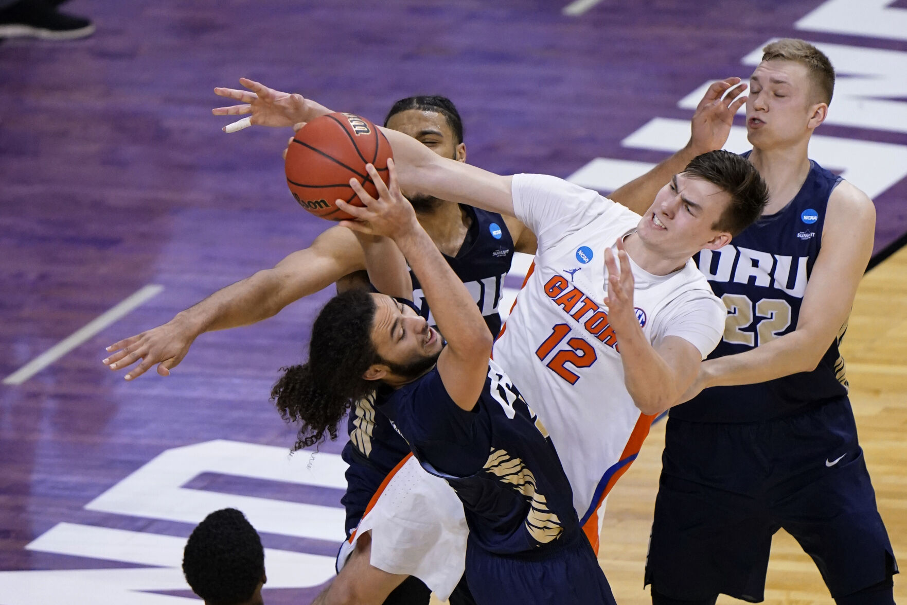 NCAA Oral Roberts Florida Basketball